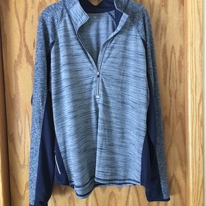 Athleta 1/2 zip Crew Shirt